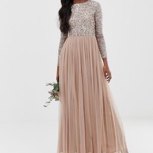 ASOS sparkly dress size 0. Never worn.